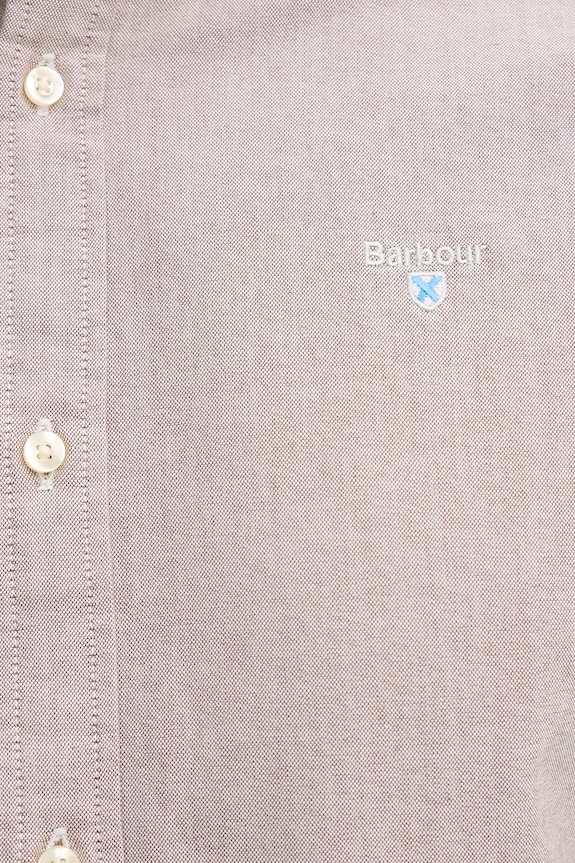 Barbour cămașă din bumbac Oxtown MSH5301 bej