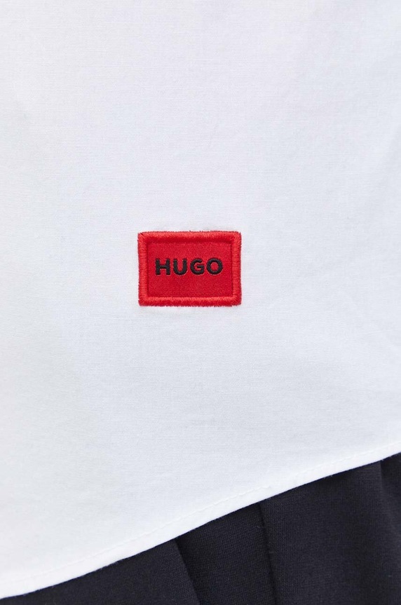 HUGO koszula Ermo 50500216 biały SS26