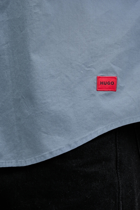 Košeľa HUGO Ermo 50500216 modrá
