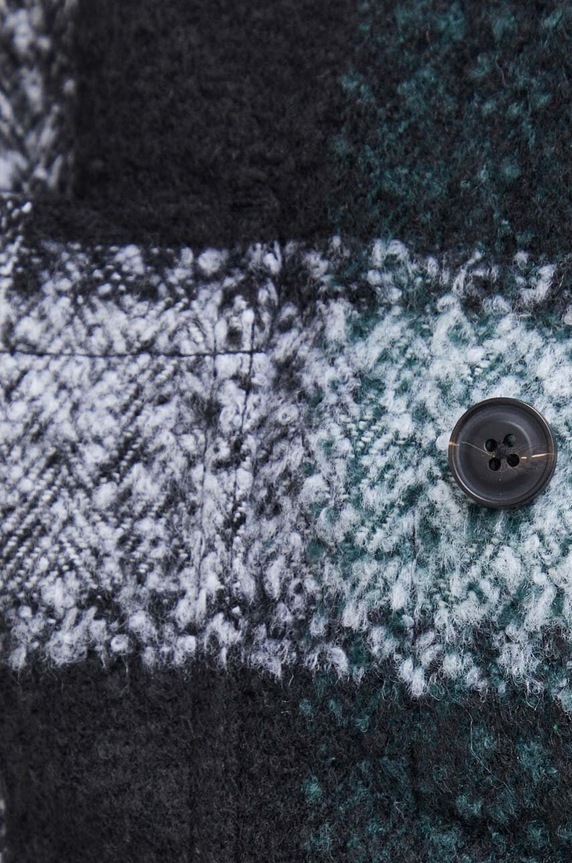 HUGO μπουφάν - πουκάμισο με προσθήκη μαλλιού 50502103 πολύχρωμο AW23