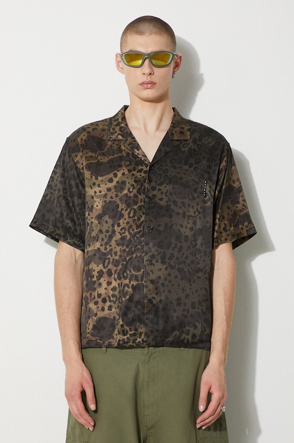 STAMPD shirt all-over print green SLA.M3242BD.DCL