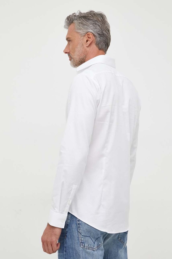 Ruházat Calvin Klein pamut ing K10K108426 fehér