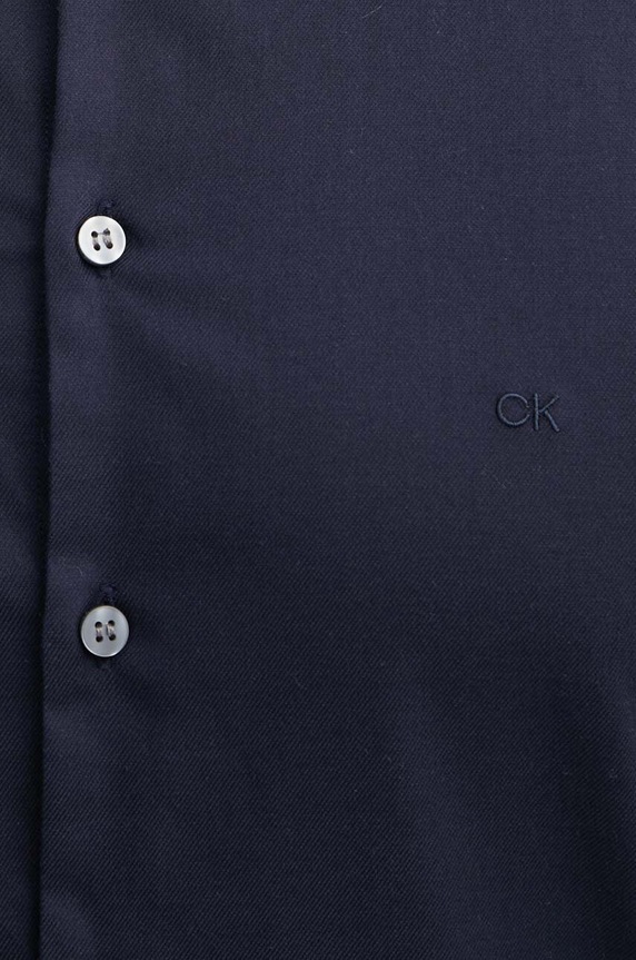 Calvin Klein koszula bawełniana K10K108426 granatowy