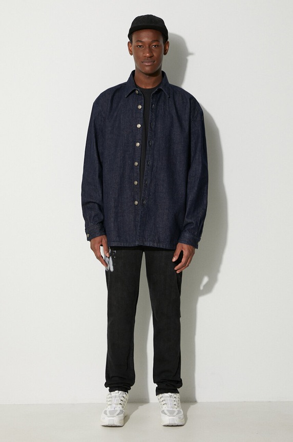 424 cămașă din denim 35424EJ01L2.236545 bleumarin AW23