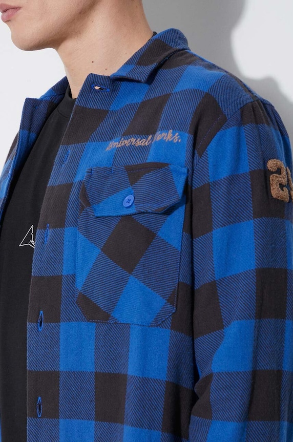 Universal Works koszula bawełniana L/S UTILITY SHIRT 29177