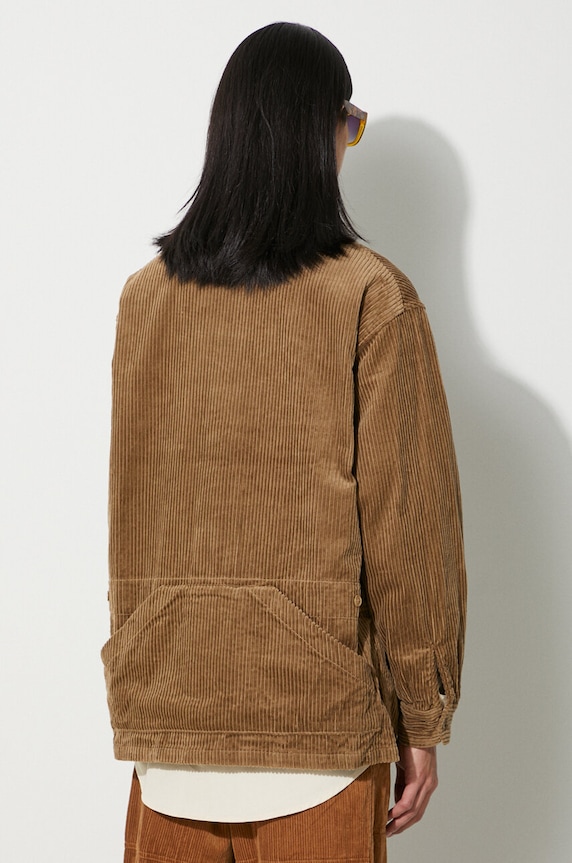 Clothing Engineered Garments corduroy shirt Shirt Jacket 23F1D060.SD016 brown