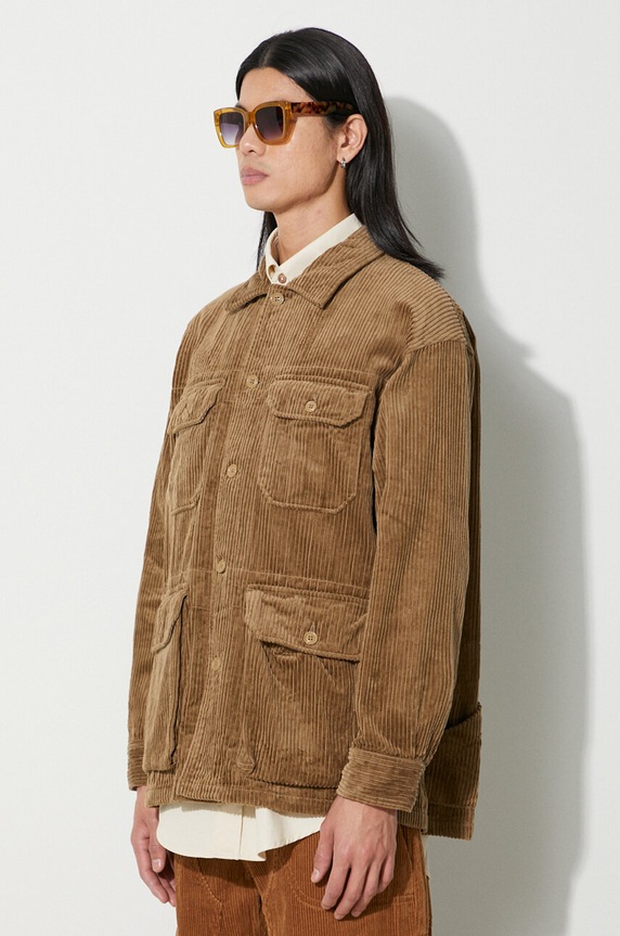 Engineered Garments corduroy shirt Shirt Jacket brown 23F1D060.SD016