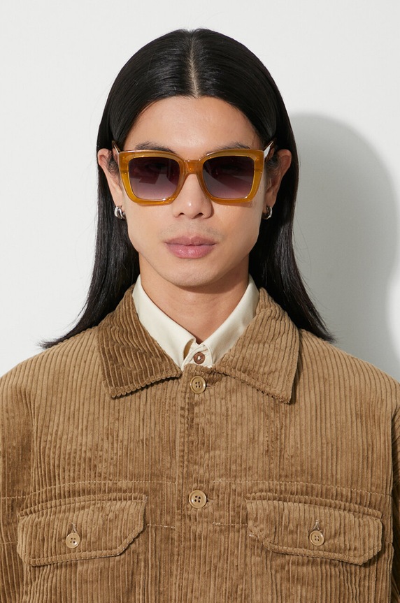 Engineered Garments corduroy shirt Shirt Jacket 23F1D060.SD016 brown
