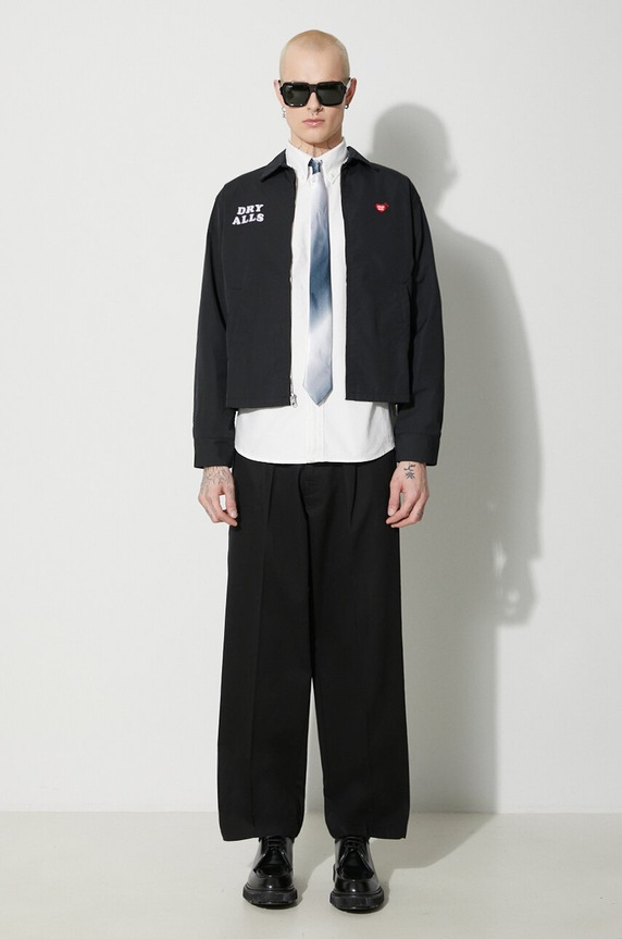 Human Made cotton shirt Oxford B.D HM26SH001 white AW23