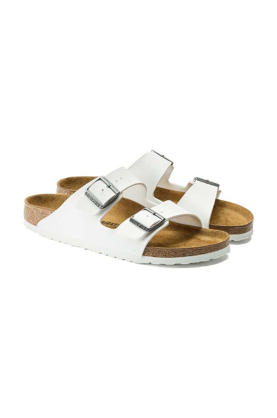 Obuwie Birkenstock klapki Arizona BF 552683 biały