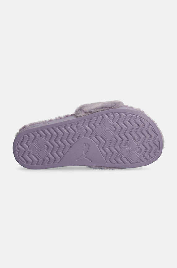 Pantofle Puma Leadcat 2.0 Fuzz 387313 fialová