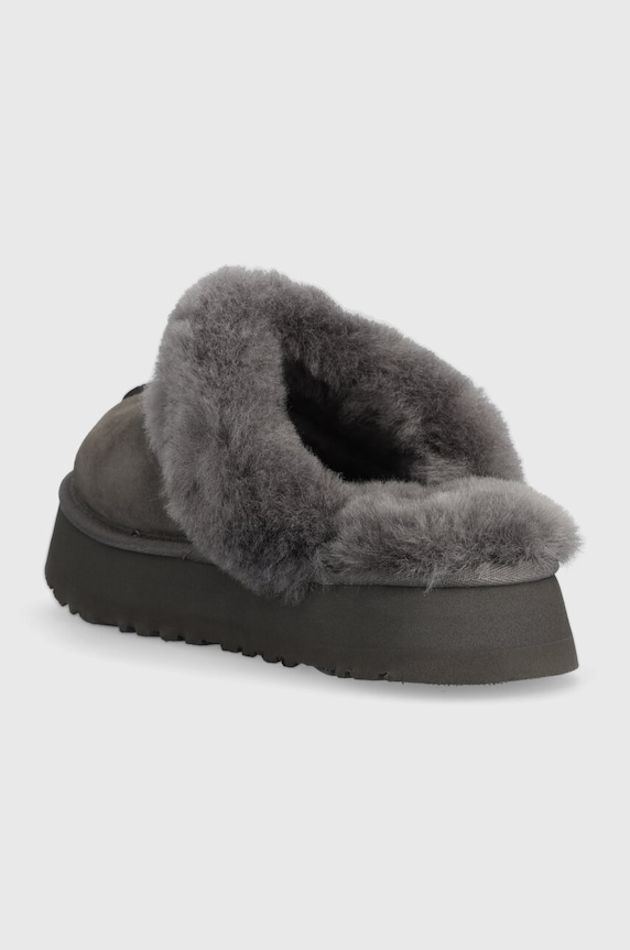 Παπούτσια Παντόφλες σουέτ UGG Disquette 1122550.CHRC γκρί