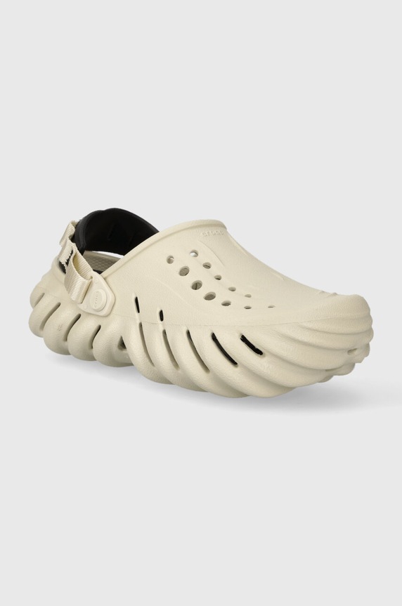 Crocs klapki Echo Clog 207937.2YJ beżowy SS26