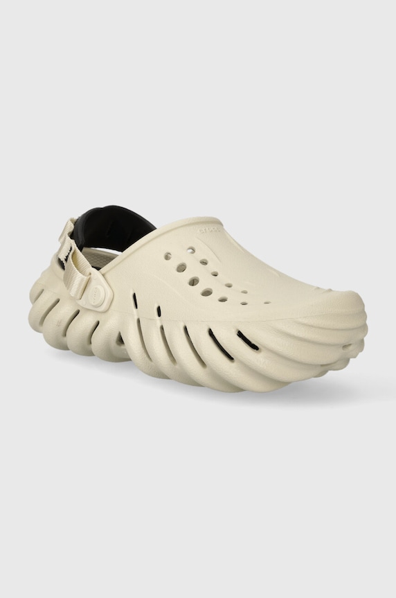 Crocs klapki Echo Clog 207937.2YJ beżowy SS26
