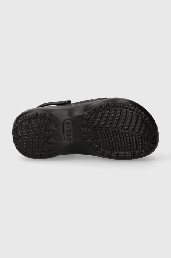 Šľapky Crocs Classic Platform Lined Clog 207938.001 čierna