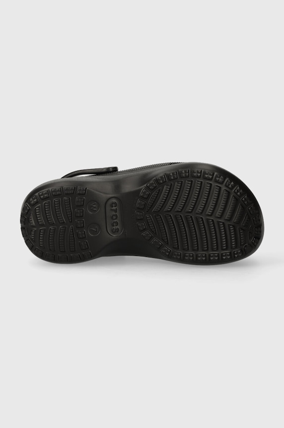 Šľapky Crocs Classic Platform Lined Clog 207938.001 čierna