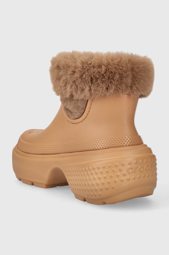 Shoes Crocs snow boots Stomp Lined Boot 208718.2CC brown