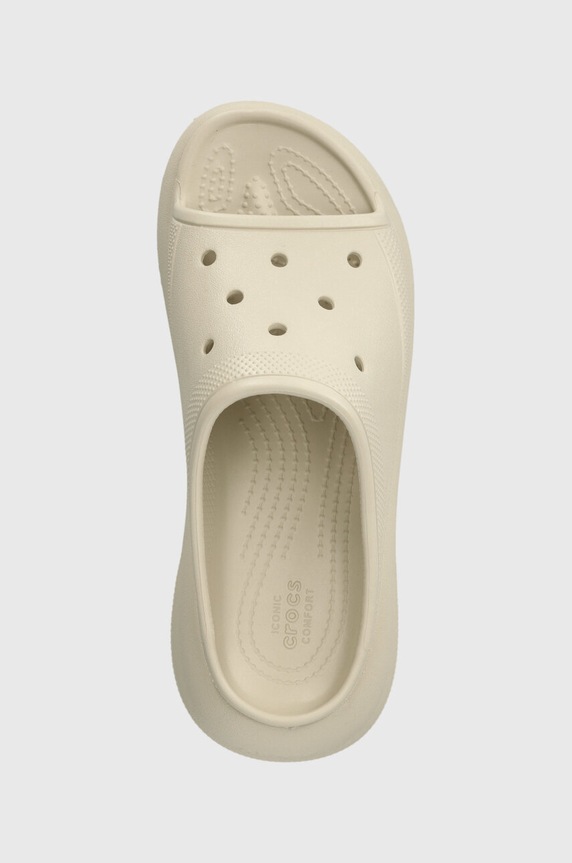 Шльопанці Crocs Classic Crush Slide бежевий 208731.2Y2