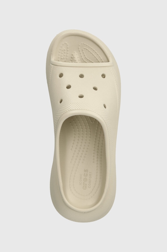 Шльопанці Crocs Classic Crush Slide бежевий 208731.2Y2