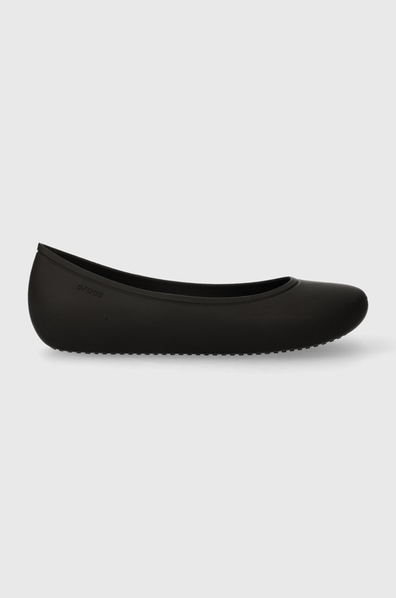 Crocs balerini Brooklyn Flat negru 209384
