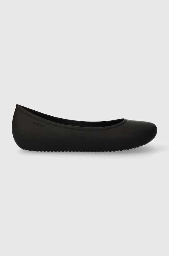 Crocs balerini Brooklyn Flat negru 209384
