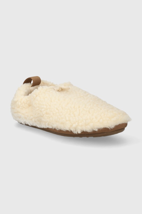 UGG kapcie dziecięce K PLUSHY SLIPPER 1143792K beżowy AW23
