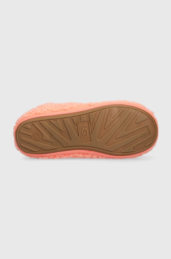 Детски пантофи UGG K PLUSHY SLIPPER 1143792K оранжев