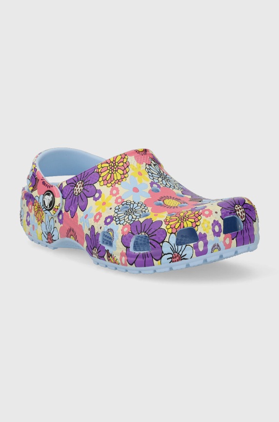 Dziewczynka Crocs klapki dziecięce 209059.CROCS.CLASSIC.RE multicolor