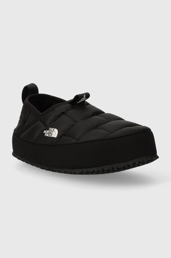 Detské papuče The North Face Y THERMOBALL TRACTION MULE II NF0A39UX čierna AW25