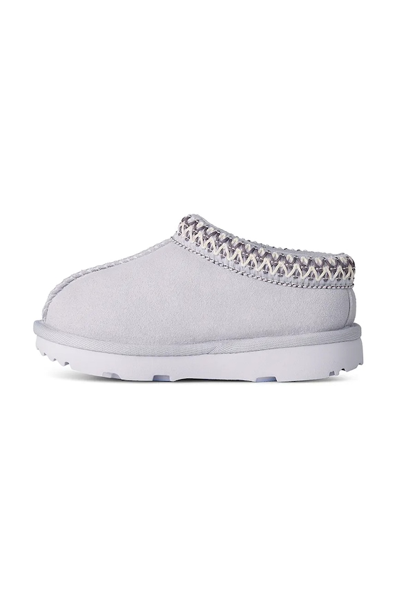 UGG papuče detské semišové T TASMAN II biela 1019066T