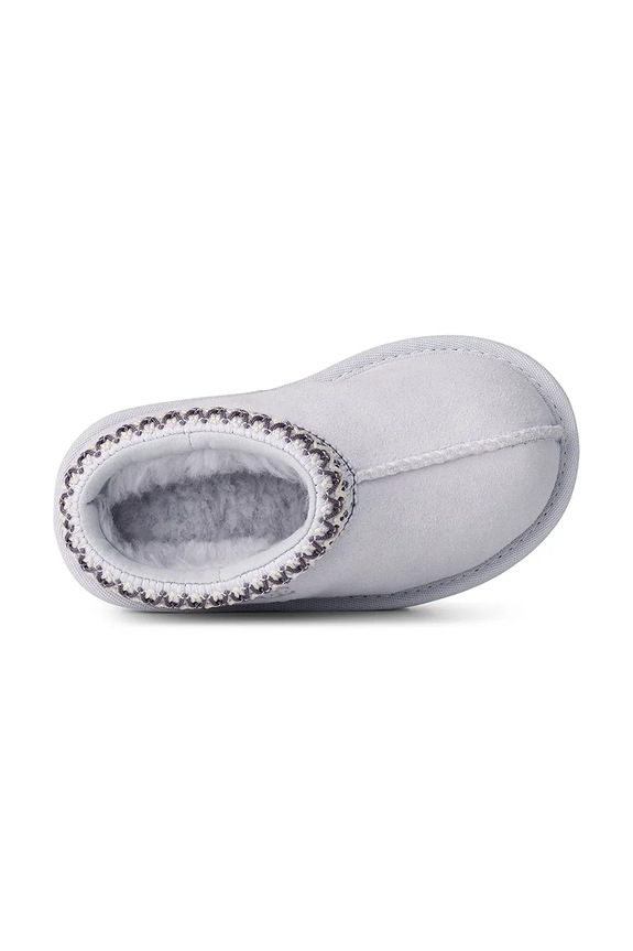 UGG papuče detské semišové T TASMAN II 1019066T biela