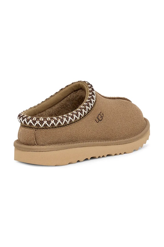 Dievča UGG papuče detské semišové T TASMAN II 1019066T zelená
