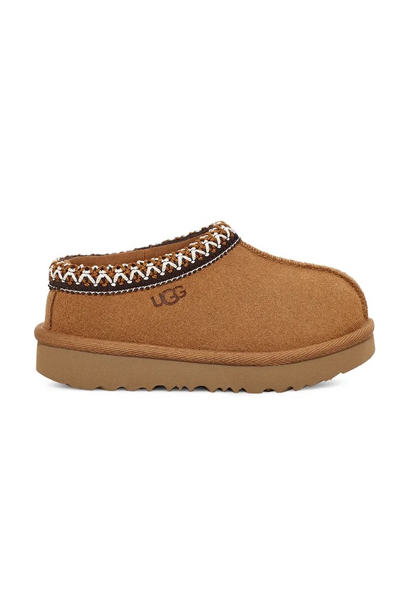 UGG papuče detské semišové T TASMAN II hnedá 1019066T