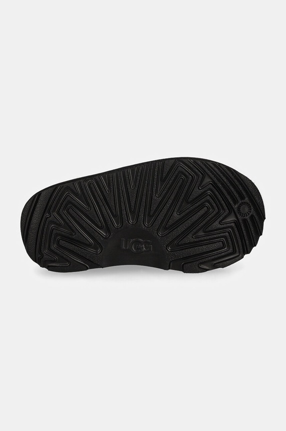 UGG kapcie dziecięce zamszowe T TASMAN II 1019066T czarny