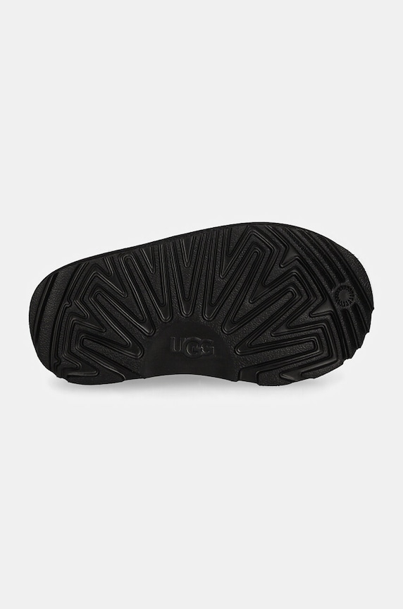 UGG kapcie dziecięce zamszowe T TASMAN II 1019066T czarny