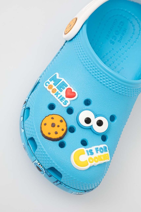 Dječje natikače Crocs x Sesame Street 208847.CROCS.SESAME.WOR plava