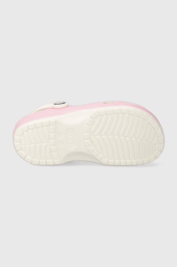 Crocs klapki dziecięce Glow In The Dark 209158.CROCS.GLOW.IN.TH różowy