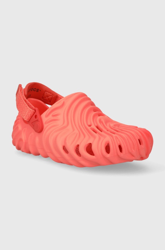 Παιδικές παντόφλες Crocs Salehe Bembury x The Pollex Clog 208600.6WN πορτοκαλί AW23