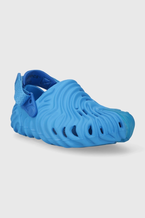 Otroški natikači Crocs Salehe Bembury x The Pollex Clog 208600.4OL modra AW23