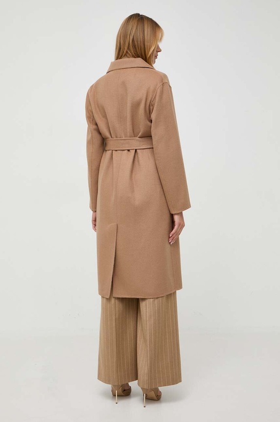 Odjeća Vuneni kaput BOSS 50499811 bež