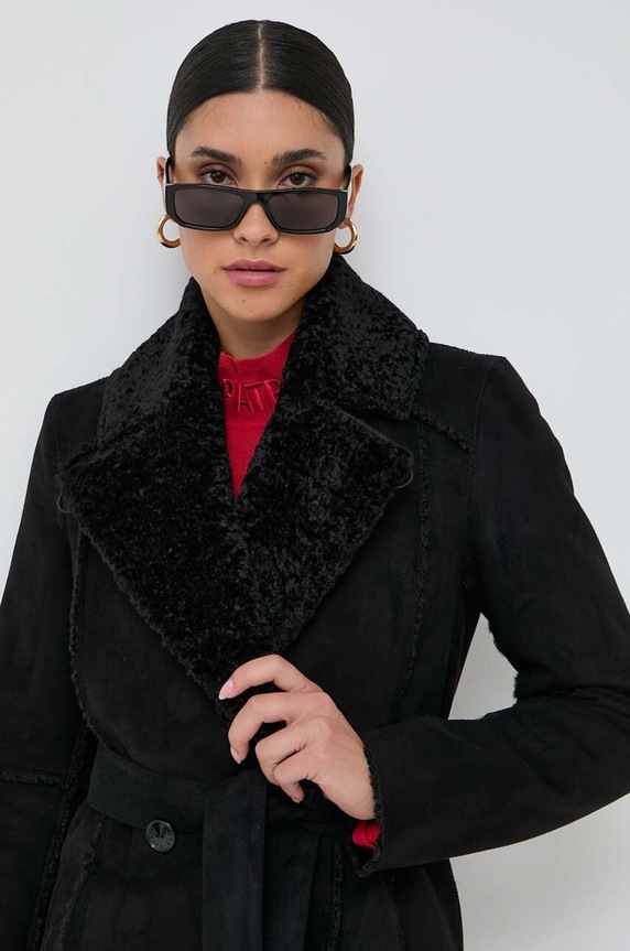 Patrizia Pepe kabát fekete 2O0087.E012