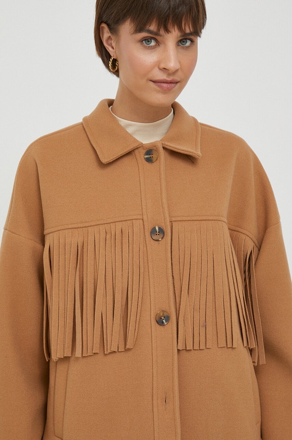 Μπουφάν Artigli καφέ AK37331.CAMMELLO