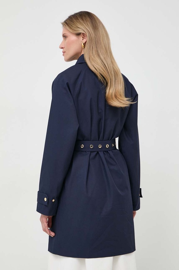 Ruházat MICHAEL Michael Kors pamut kabát MR420DQDTY sötétkék