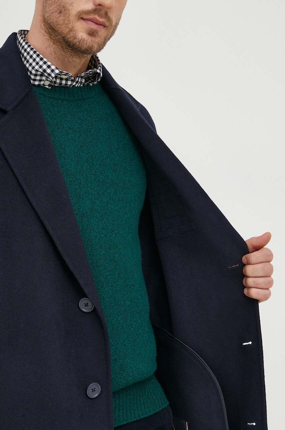 Vlněný kabát Tommy Hilfiger MW0MW32795