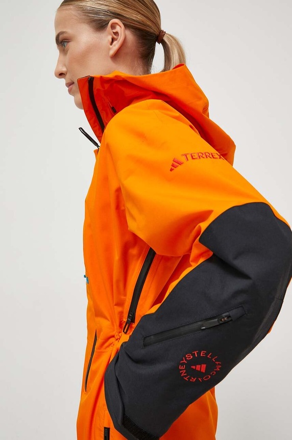 adidas by Stella McCartney salopeta x TERREX True Nature IB5100 portocaliu
