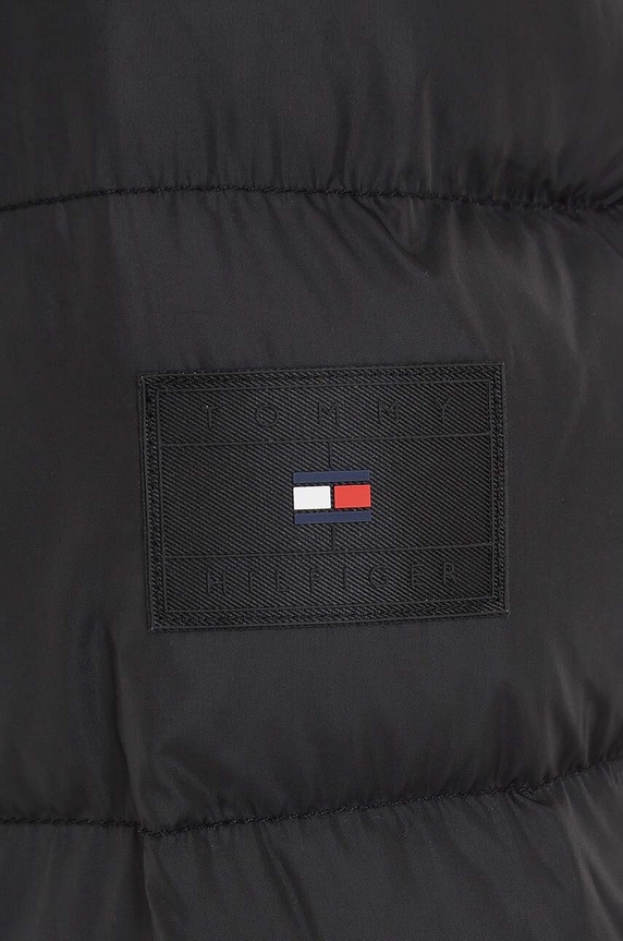 Dječja pernata jakna Tommy Hilfiger crna KB0KB08341.128.176.9BYX