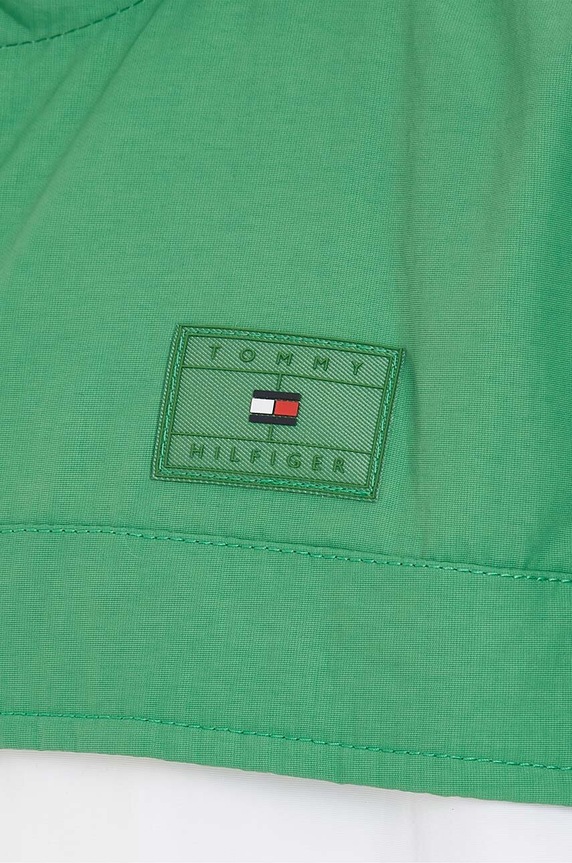 Dječja jakna Tommy Hilfiger zelena KB0KB08347.128.176.9BYX