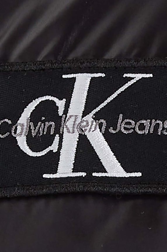 Παιδικό μπουφάν Calvin Klein Jeans μαύρο IB0IB01718.9BYX