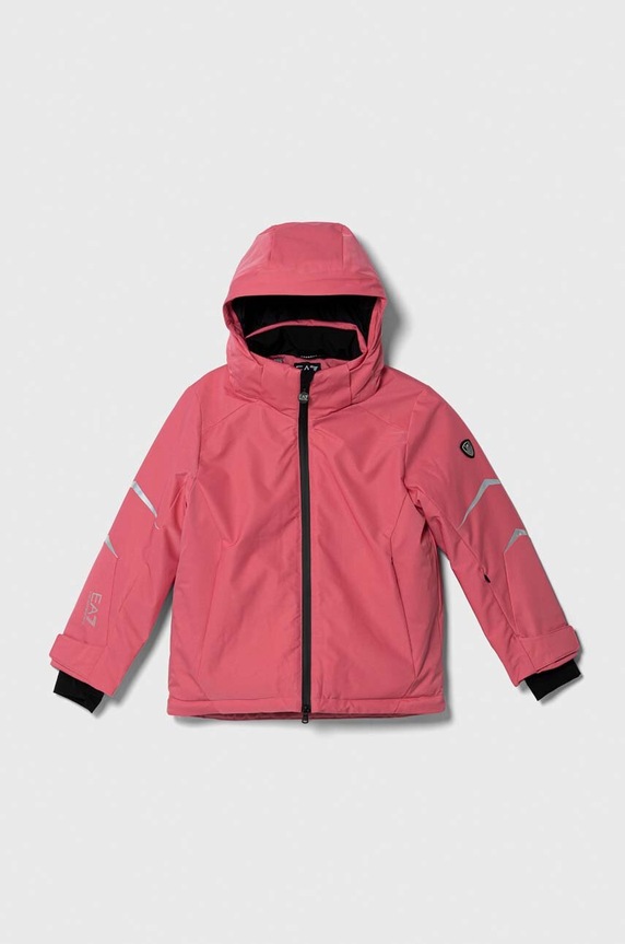 EA7 Emporio Armani geaca cu captuseala roz 6RBG02.BNCJZ