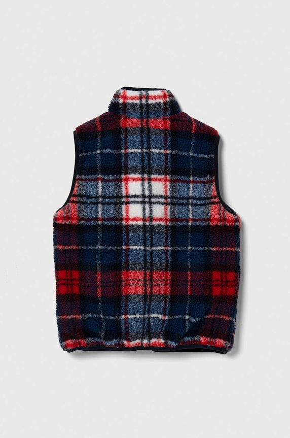 Tommy Hilfiger bezrękawnik dwustronny dziecięcy granatowy KB0KB08566.128.176.9BYX